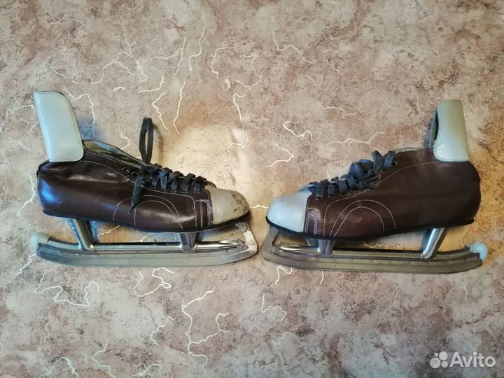 Коньки хоккейные СССР