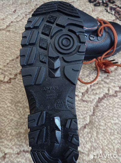 Ботинки кожаные