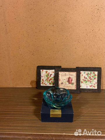 Вазы из цветного стекла чехия