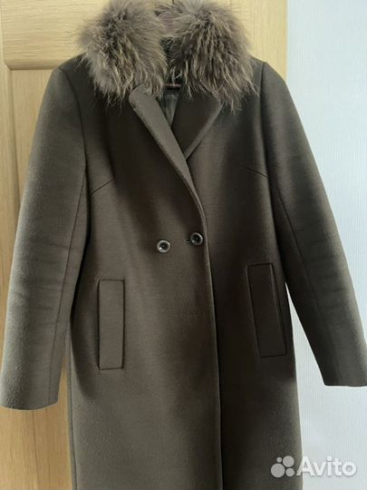 Пальто шерстяное женское демисезонное 42 44