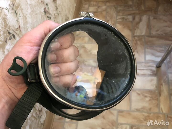 Маска для подводного плавания СССР
