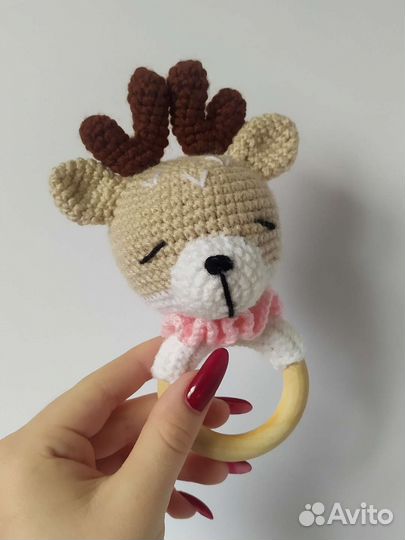 Вязаные погремушки