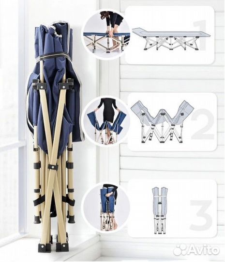 Аренда/Прокат/Продажа Раскладушка туристическая