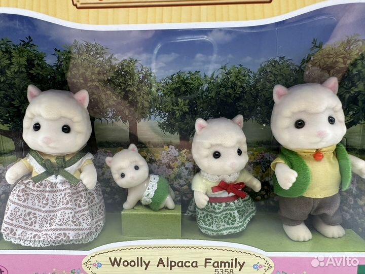 Sylvanian Families 5358. Семья альпака