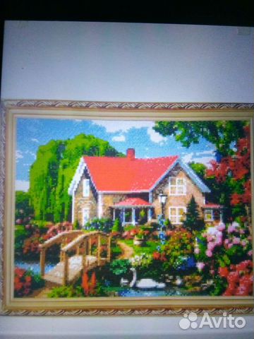 Картина из алмазной мозаики готовая