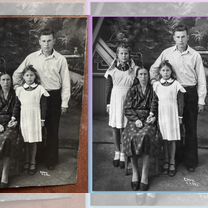 Реставрация старых фото