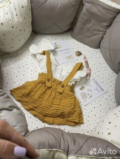 Бортики в кроватку