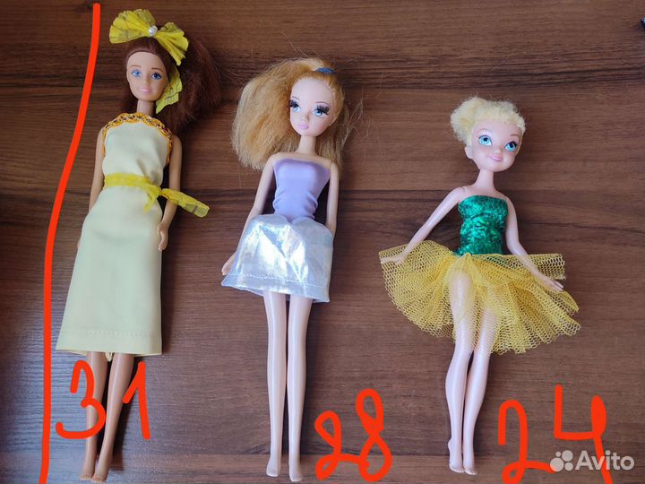 Кукла Барби Аniline, Дисней, Братц,маленькие куклы