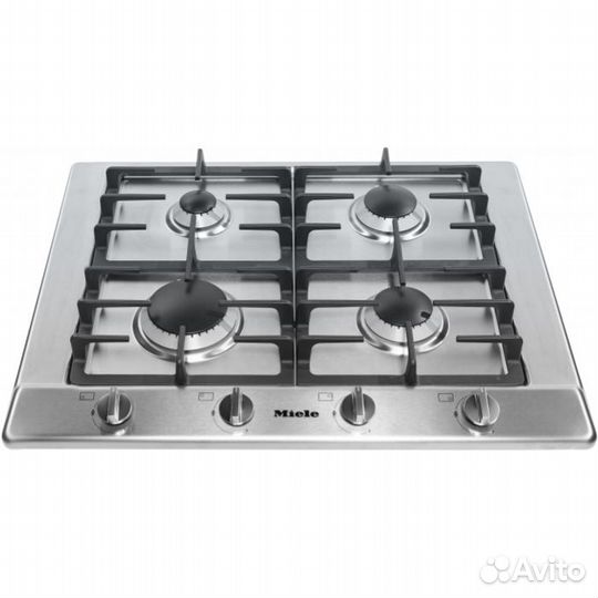 Варочная панель газовая Miele KM 2010 G, нержавеющая сталь