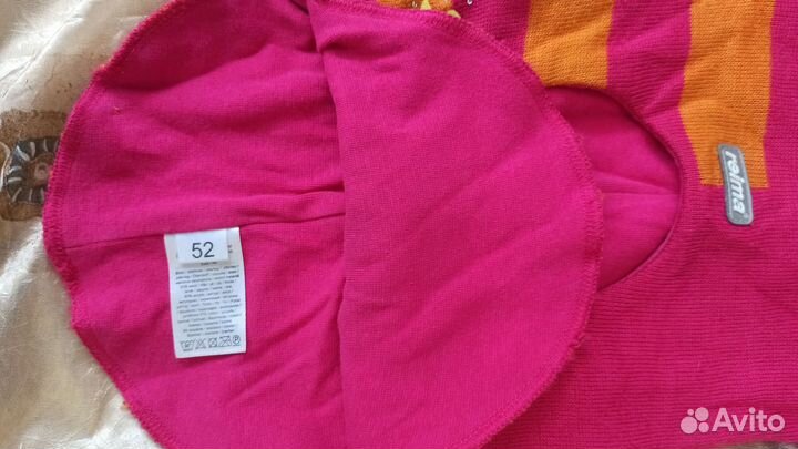 Шапка шлем reima р. 52 и kivat р. 2