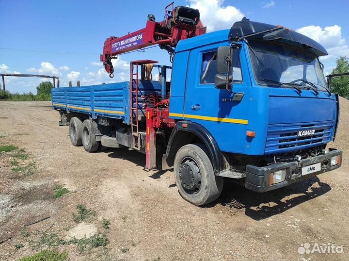 КамАЗ 65117 с КМУ, 2012