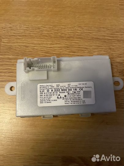 Блок Keyless Go mercedes