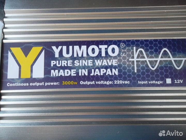 Преобразователь напряжения 12-24-220 Чистый синус