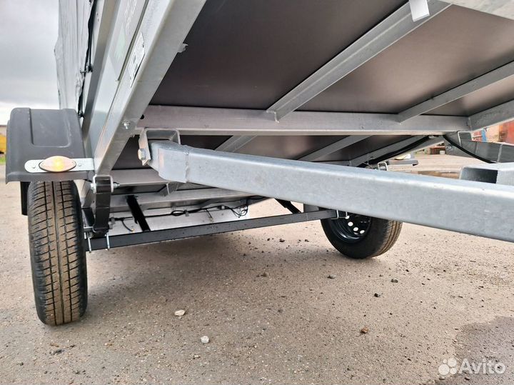 Прицеп Атлант оцинк. 2.5х1.3х1.2 полный комплект