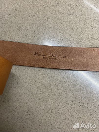 Massimo dutti Ремень кожа натуральная