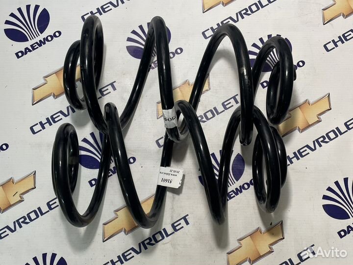 Пружина задняя на Дэу Нексиа/Шевроле Ланос