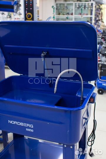 Мойка деталей с электрическим насосом 75л