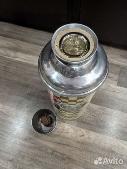 Термос китайский со стеклянной колбой