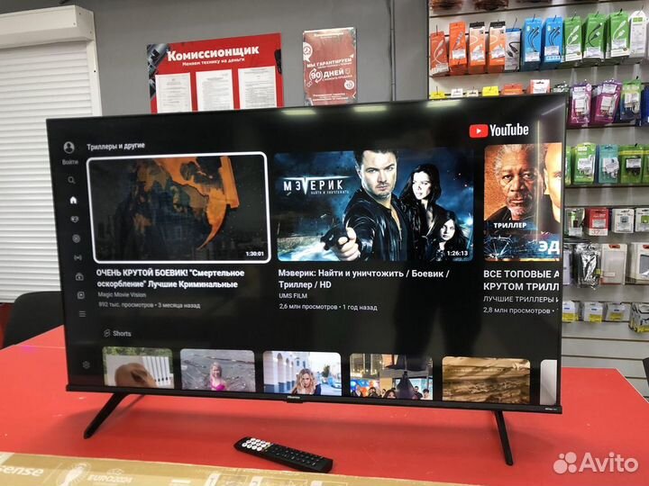 Телевизор Hisense 50A6K 4k SmarTV T03