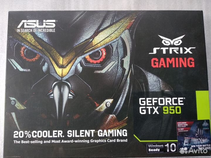 Asus strix GTX 950 2GB