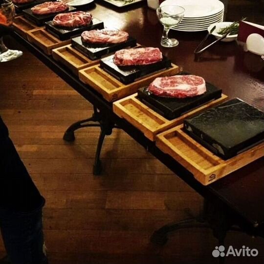 Вулканический камень для жарки