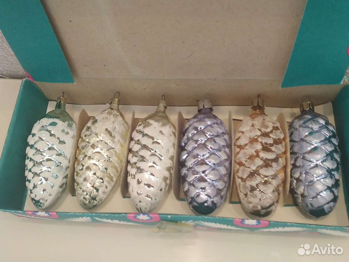 Елочные игрушки СССР
