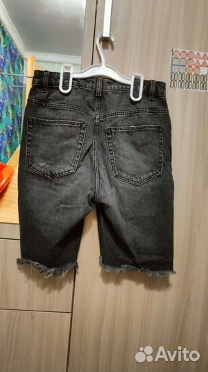 Велосипедки джинсовые женские