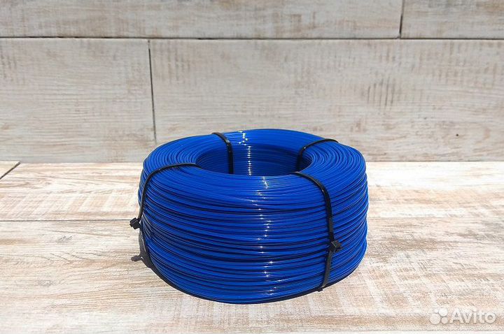 Petg Пластик для 3Д принтера голубой 1.75мм