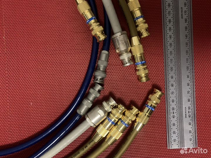 XLR-XLR / BNC-BNC - межблочный audio кабель