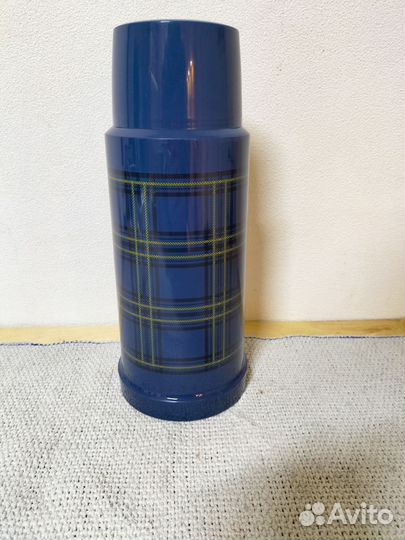 Термос 1 литр, реально сохранит кипяток, стекло