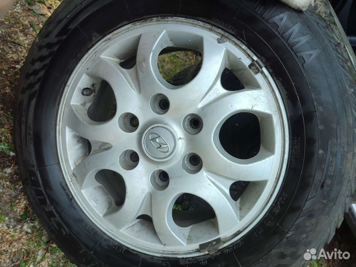 Литые диски r16 на hyundai grand starex (H1)