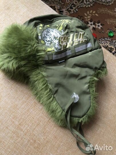 Шапка ушанка детская