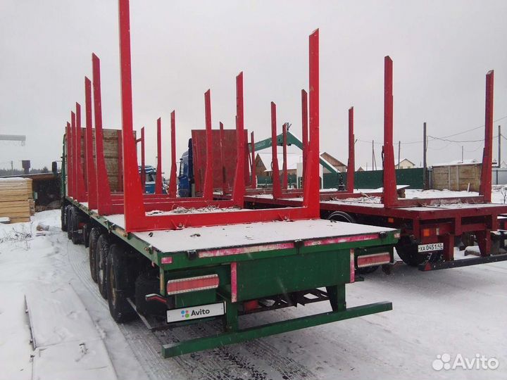 Полуприцеп бортовой МАЗ 9758-043, 2006