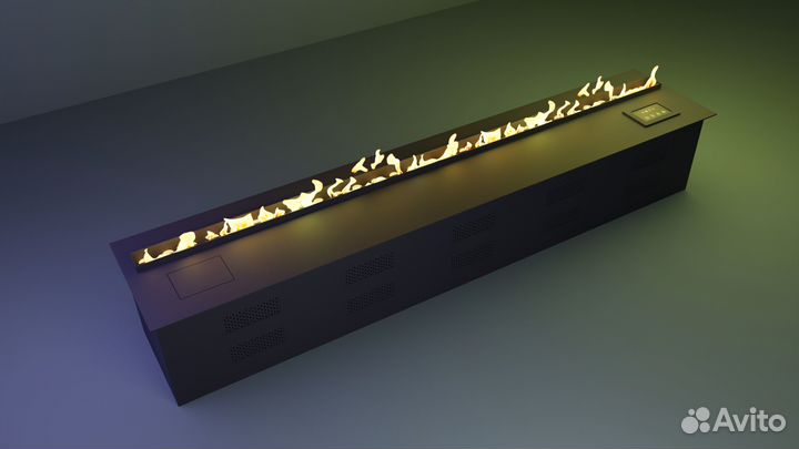 Паровой камин Vapor Black 1200мм