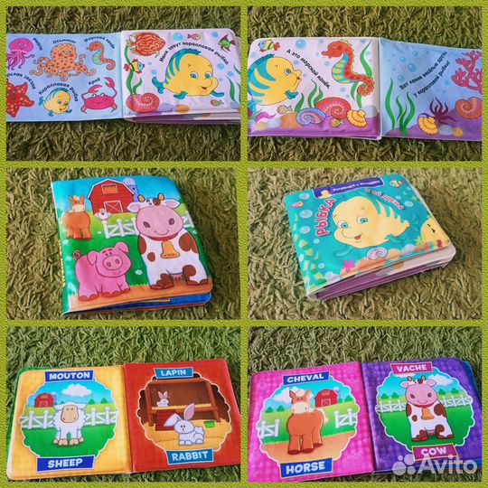 Игрушки/книги/купания (Лунтик/герои Disney)