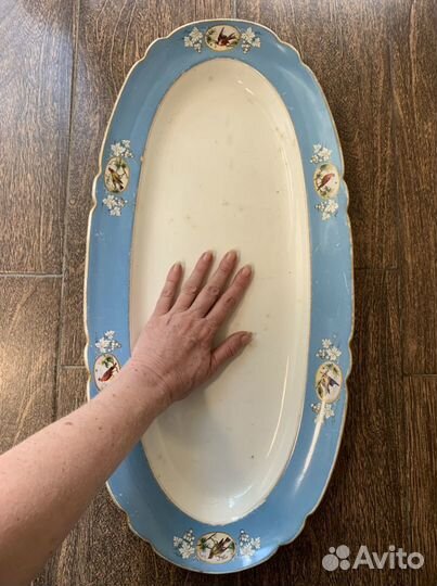 Антикварное блюдо Гарднер