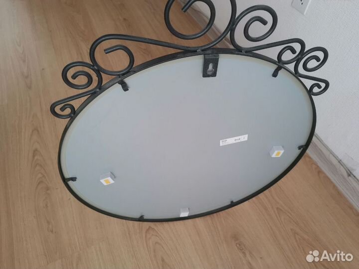 Зеркало настенное круглое IKEA ekne