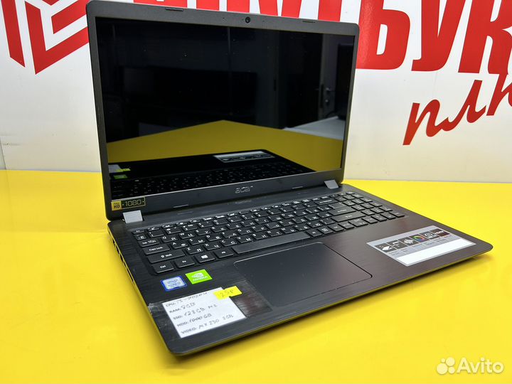 Игровой acer core i3 7020 C MX230 2 gb