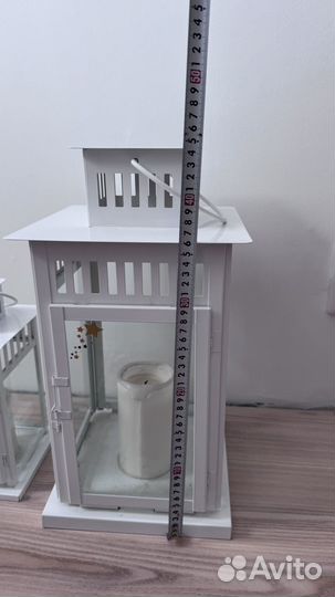 Подсвечник IKEA белый