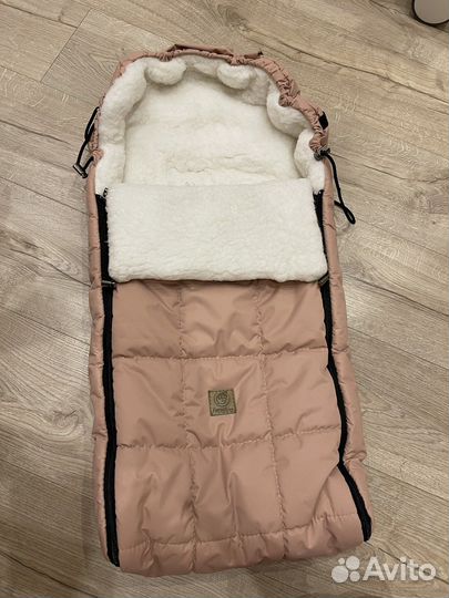 Зимний конверт в коляску