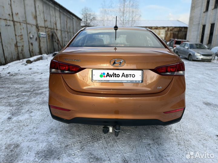 Hyundai Solaris 1.6 AT, 2017, 186 170 км