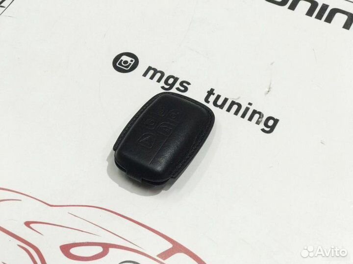 Чехол для ключа Land Rover старого образца черный