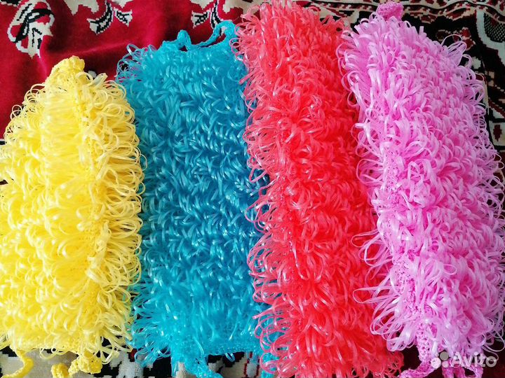 Мочалка ручной работы