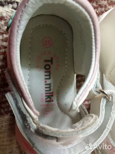 Сандалии для девочки 25 размер