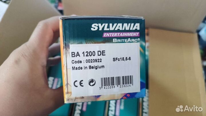 Газоразрядная лампа sylvania BA1200 DE (003922)