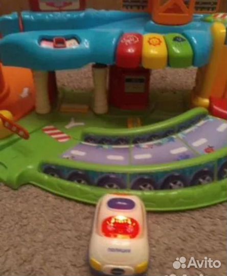 Игрушка развивающая Vtech Автотрек, Автопарк