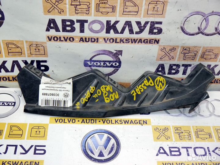 Направляющая переднего бампера VW Пассат Б6 B6