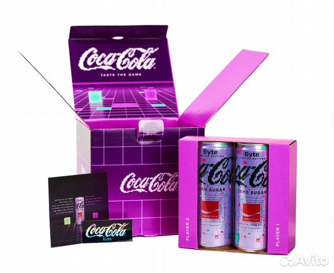 Coca-Cola со вкусом пикселей (подарочный набор)