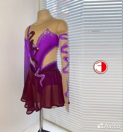 Платье для фигурного катания 138-148