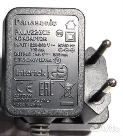 Блок питания Panasonic pnlv226CE 5.5V 500mA
